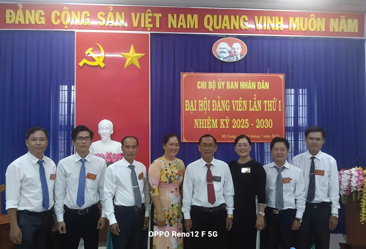 Đại hội Đảng viên Chi bộ Uỷ ban Nhân dân lần thứ I, nhiệm kỳ 2025 – 2030.