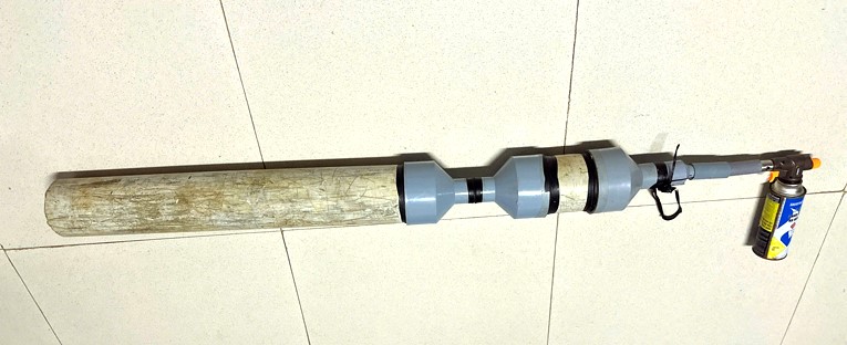 Công an xã Mỹ Long phát hiện, tuyên truyền, vận động người dân tự nguyện giao nộp súng tự chế